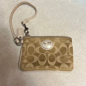 COACH wristlet